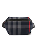 House Check Sonny Bum Bag Navy Grey