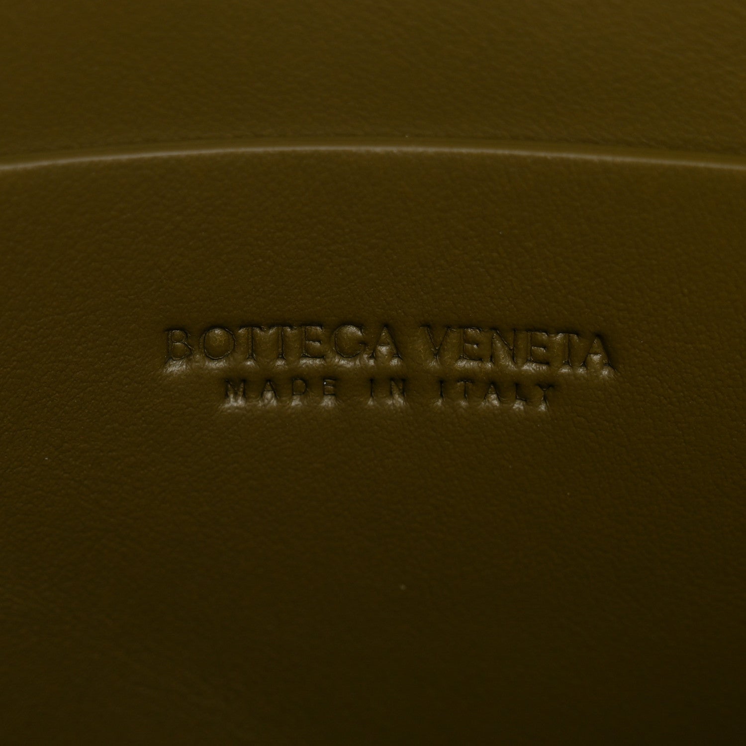 Suede Intrecciato Concert Pouch Cypress