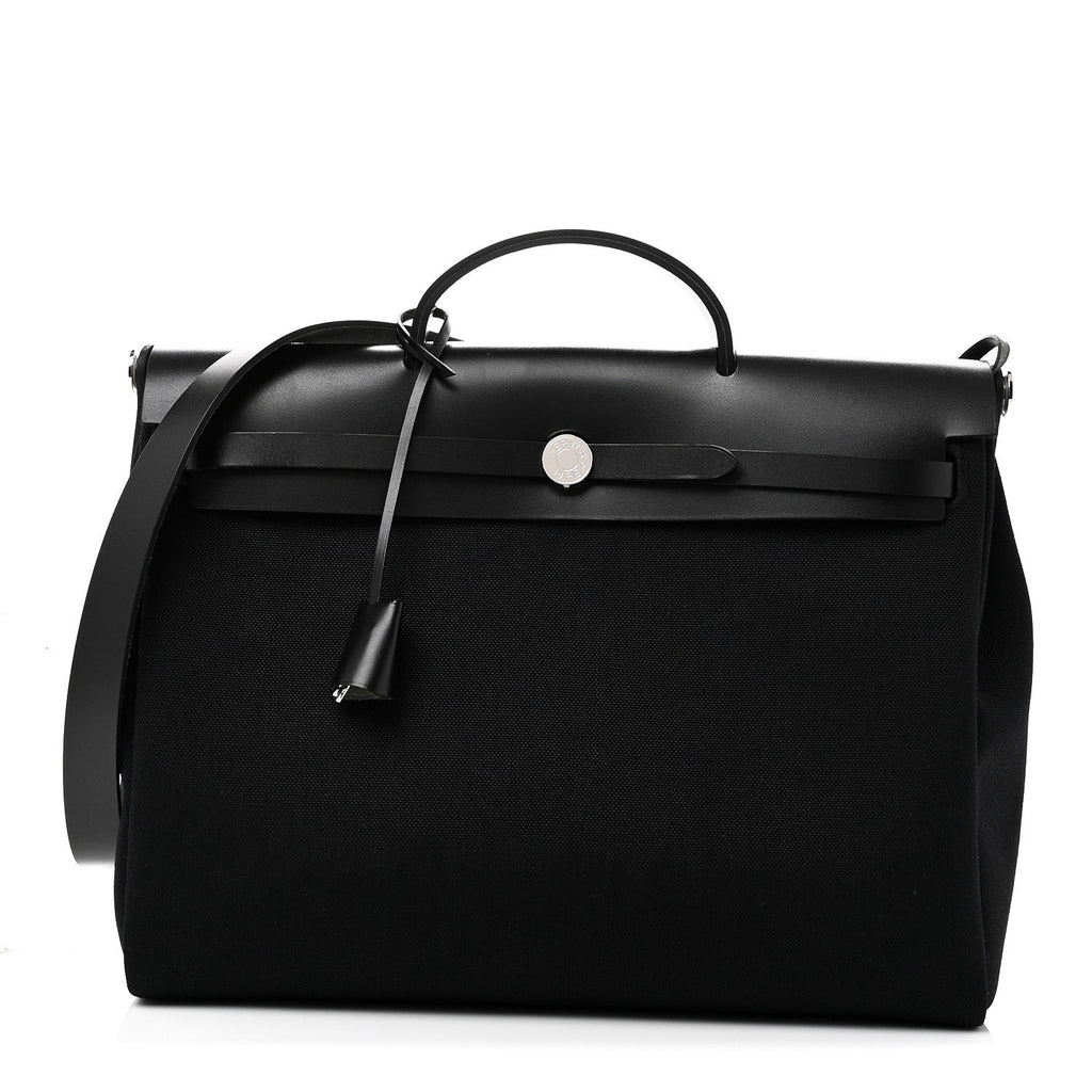 Military Toile Vache Hunter Herbag Messenger 39 Black