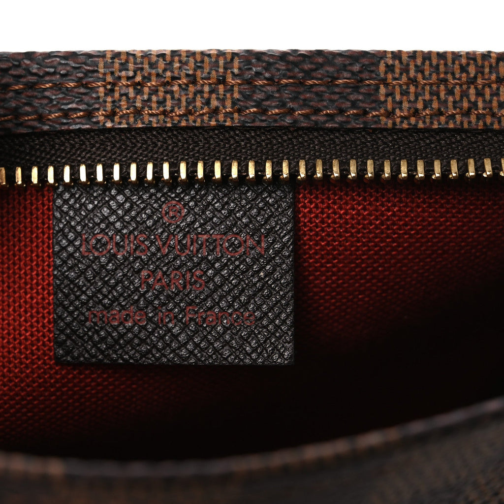 Damier Ebene Trousse Make Up Bag Pochette