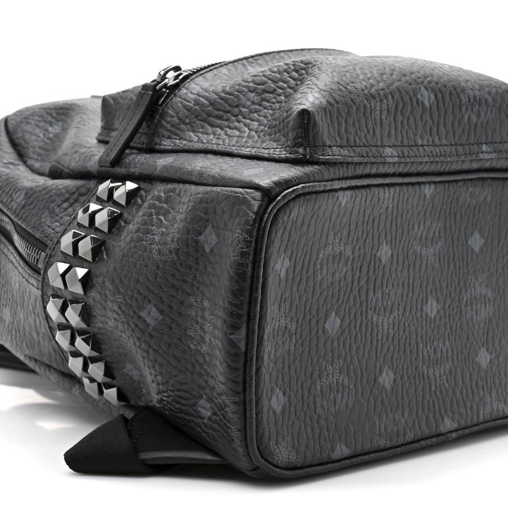 Visetos Medium Side Studs Stark Backpack Black