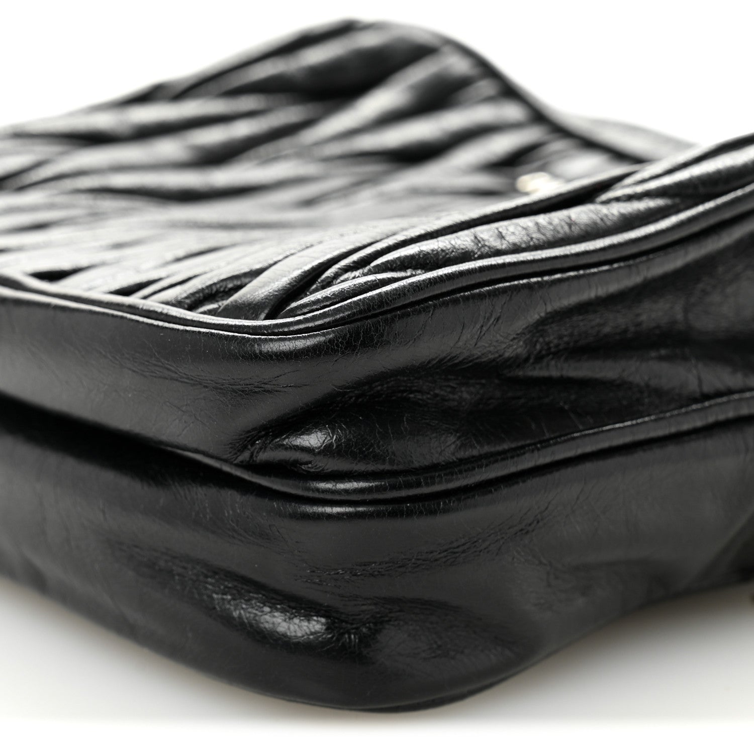 Nappa Matelasse Crossbody Black