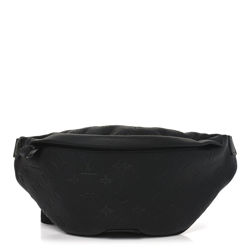 Calfskin Monogram Shadow Discovery Bumbag Black