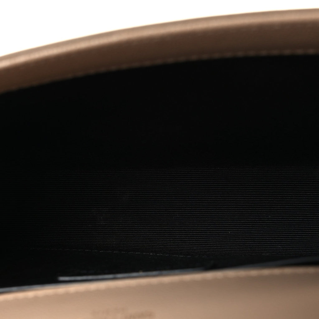 Grain De Poudre Medium Monogram Kate Satchel Dark Beige