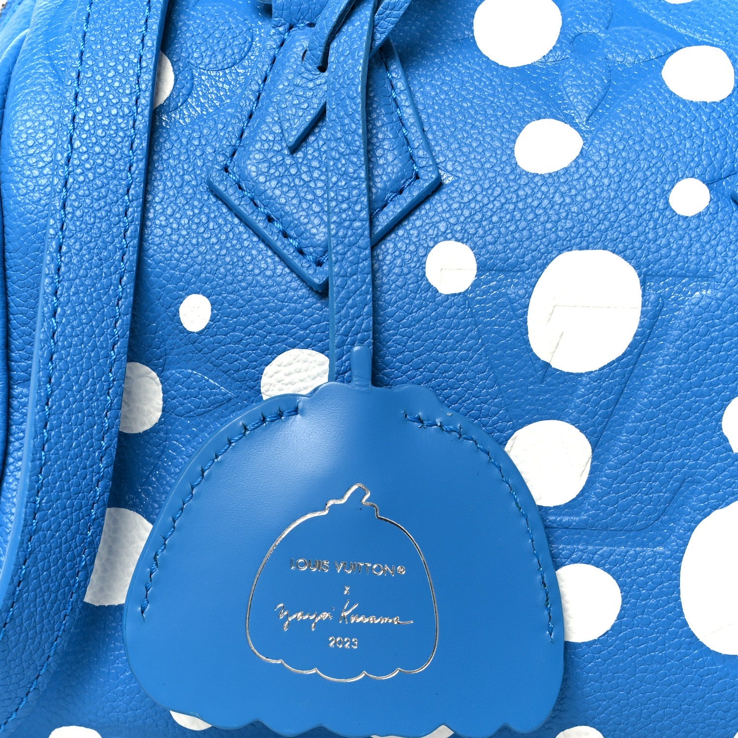 LV X YK Empreinte Speedy Bandouliere 20 Blue White