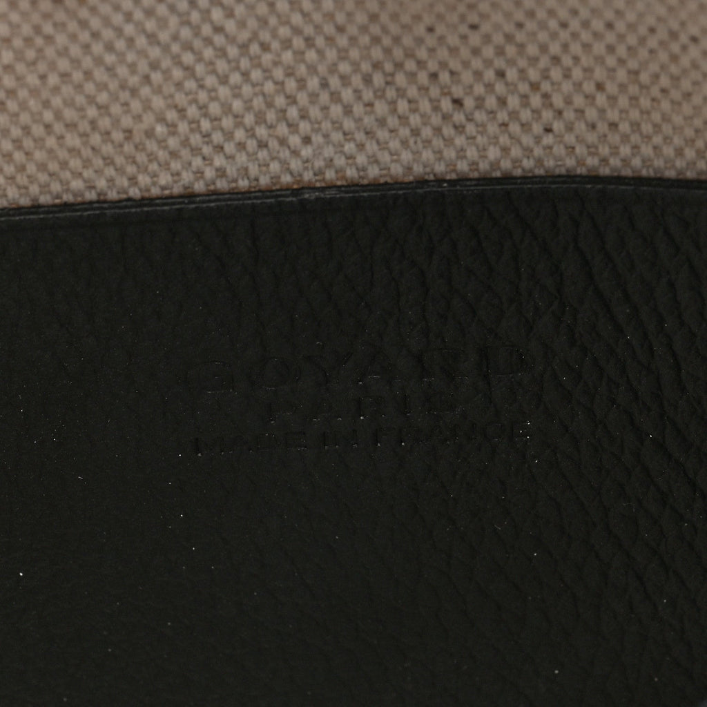 Goyardine Plumet Wallet Clutch Black