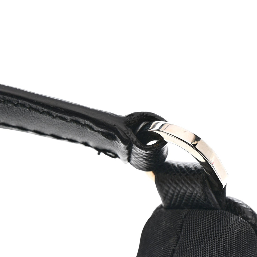 Tessuto Nylon Saffiano Mini Re-Edition 2005 Bag Black