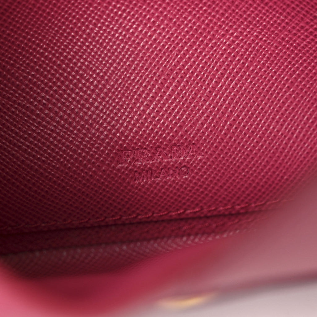 Saffiano Metal Envelope Wallet Ibisco