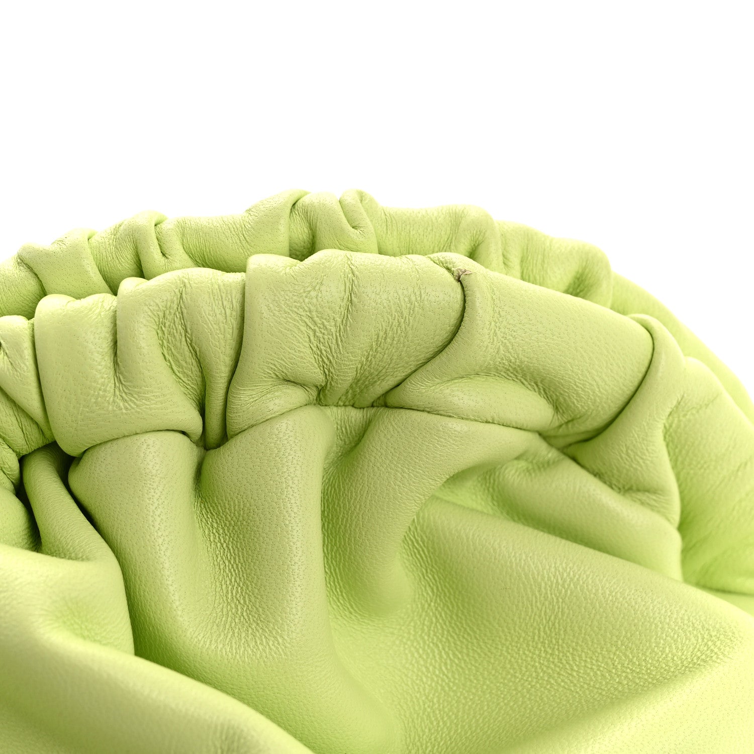Lambskin Cloud Clutch Mint