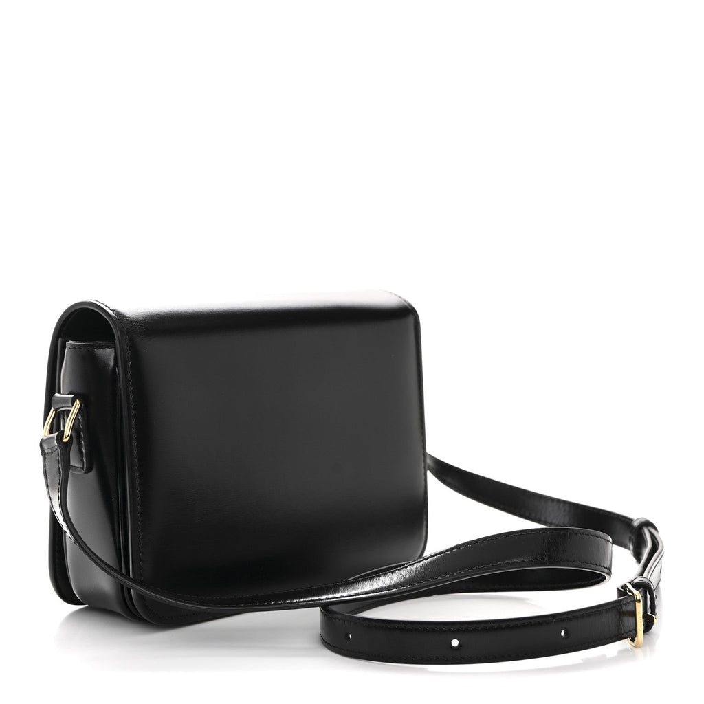 Shiny Calfskin Teen Triomphe Black
