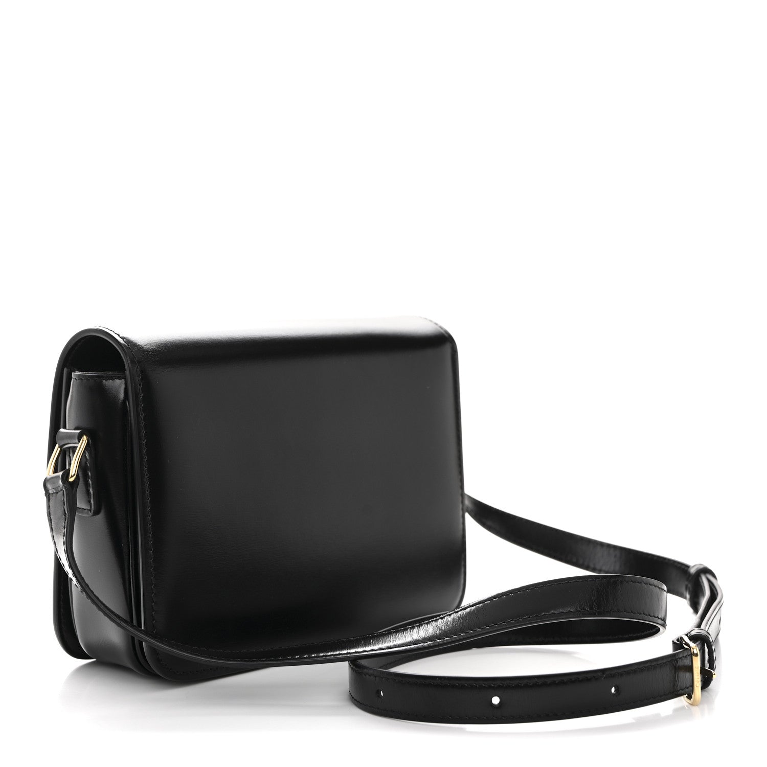 Shiny Calfskin Teen Triomphe Black