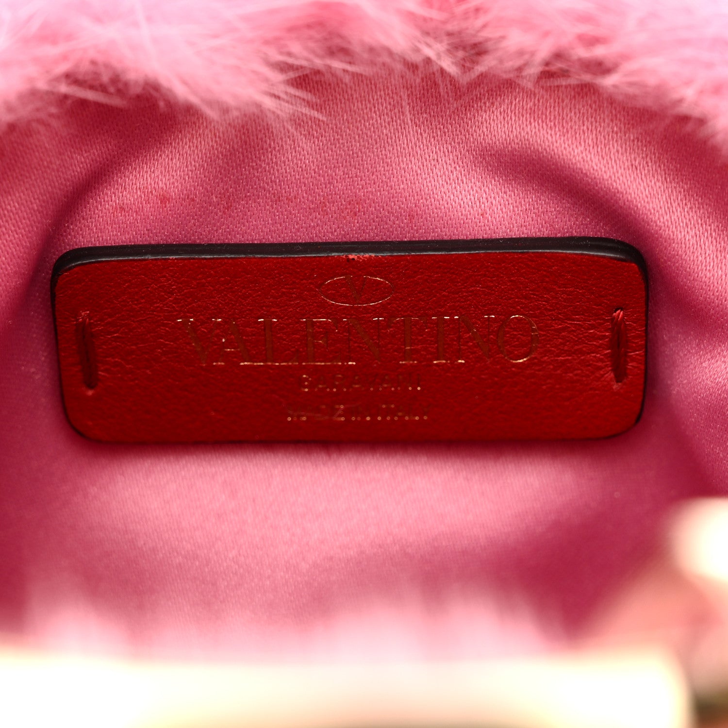 Mink Fur Clutch Pink