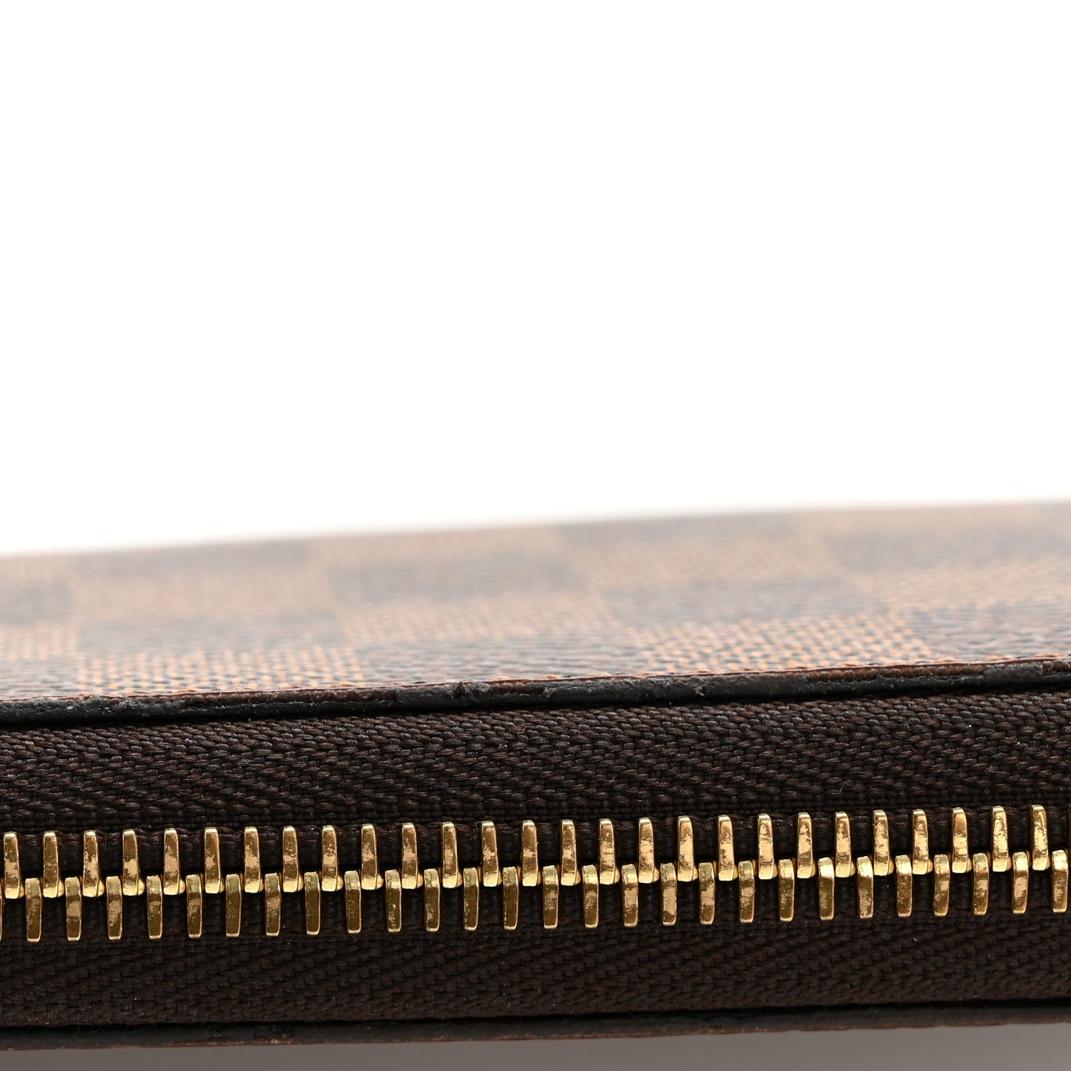 Damier Ebene Clemence Wallet Cherry