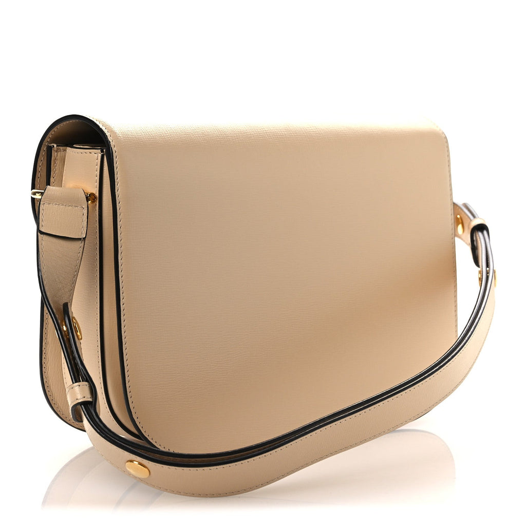 Azalea Calfskin Horsebit 1955 Shoulder Bag Bubble Tea