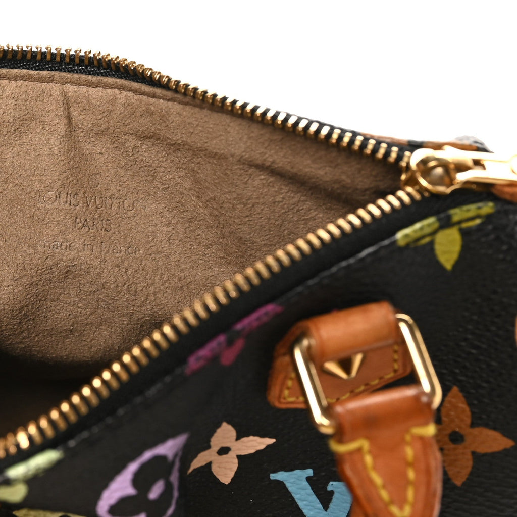Monogram Multicolor Mini Sac HL Speedy Black