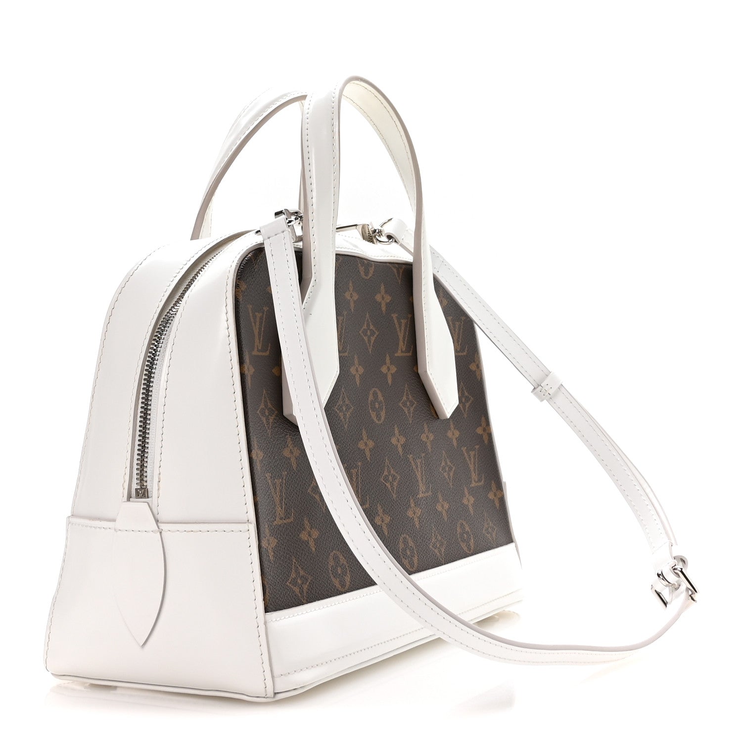 Monogram Dora PM White
