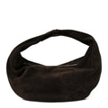 Suede Calfskin Medium Olivia Hobo Coffee