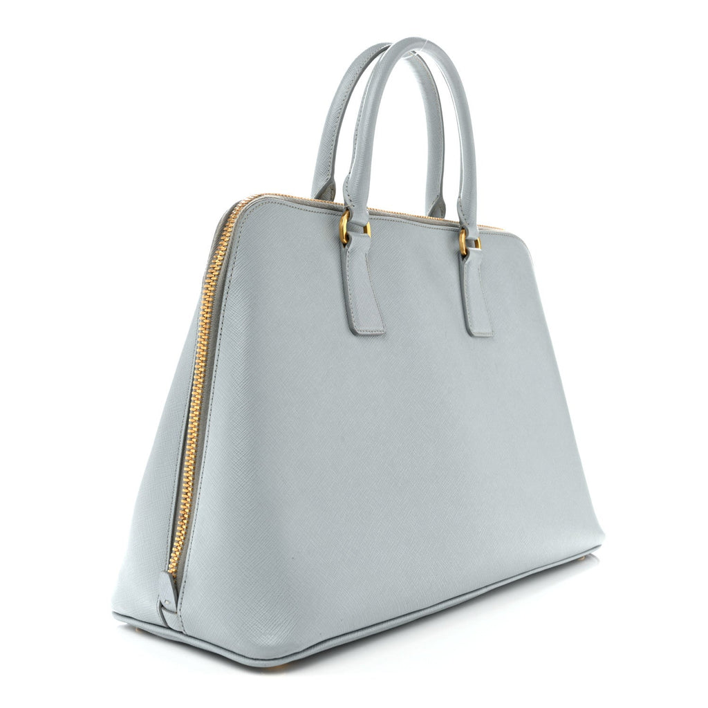 Saffiano Lux Large Promenade Tote Lago