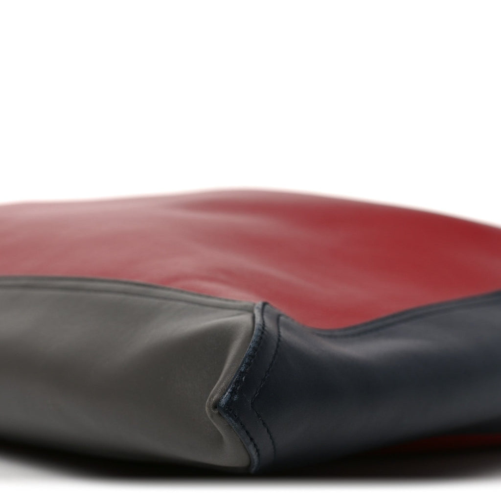 Silky Calfskin Large Hop Rosewood Space Lapilli