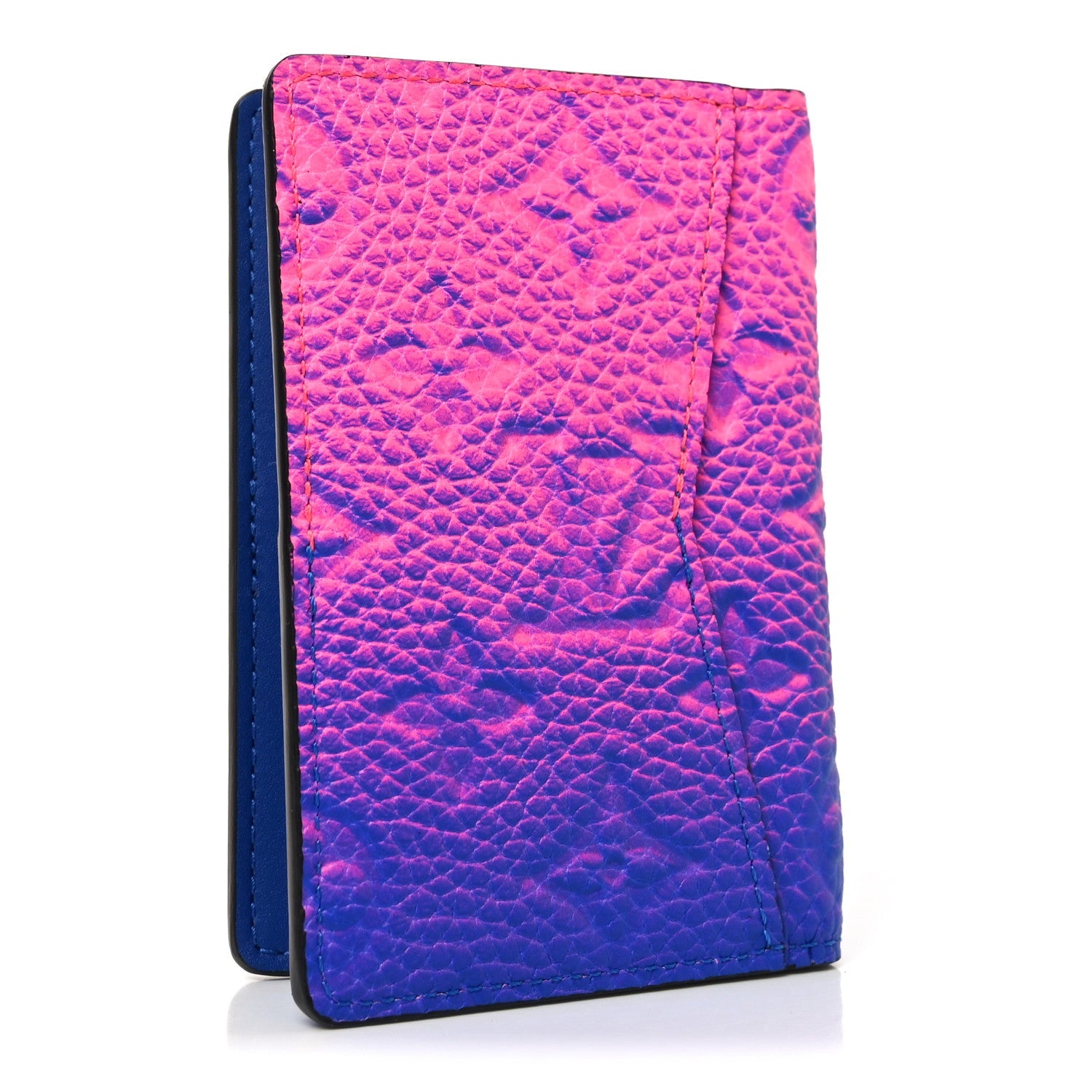 Taurillon Illusion Pocket Organizer Bleu Rose