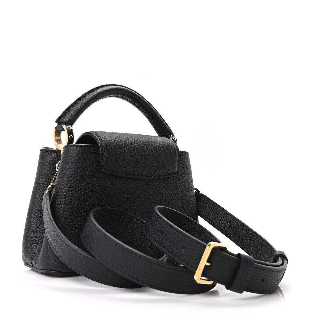 Taurillon Mother of Pearl Flower Crown Mini Capucines Black