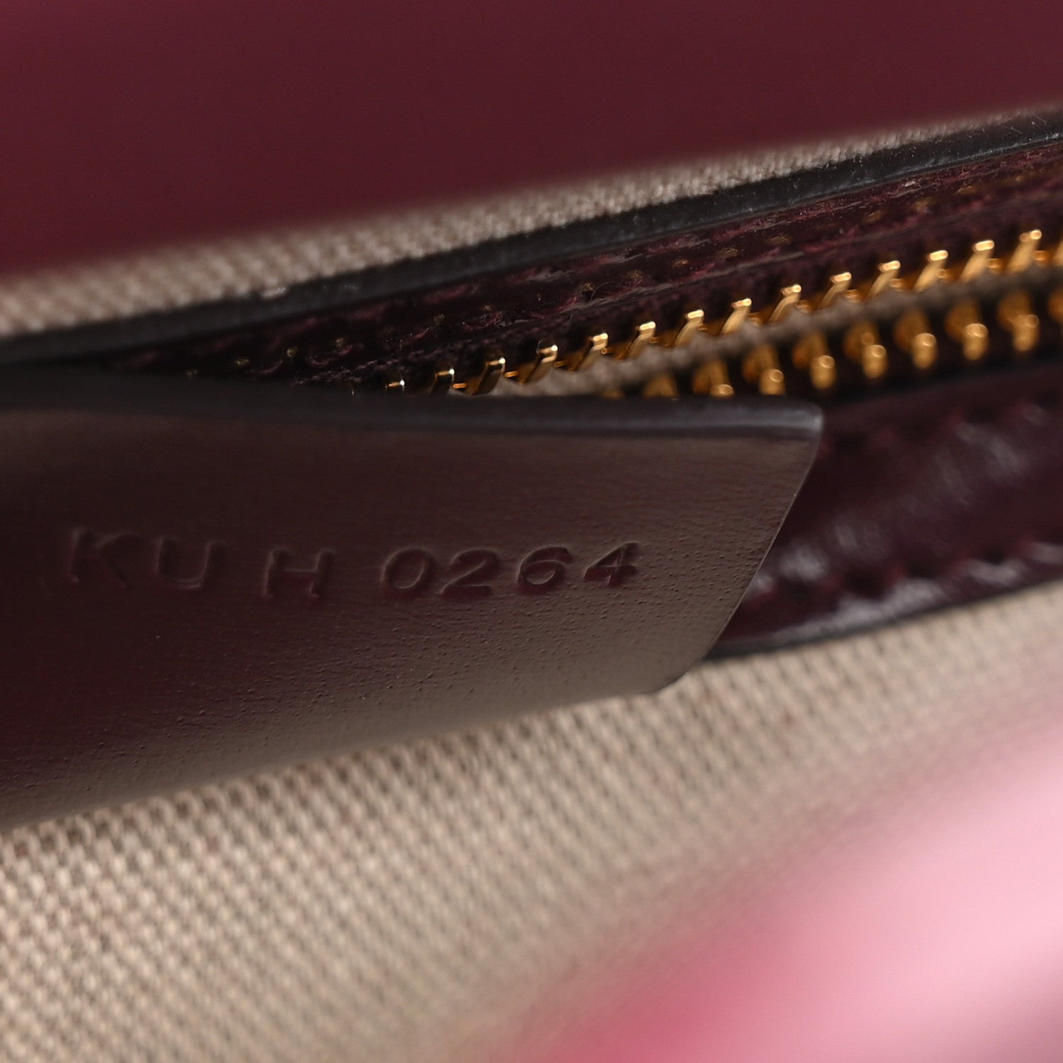 Box Calfskin Mini Lock Antigona Oxblood Red