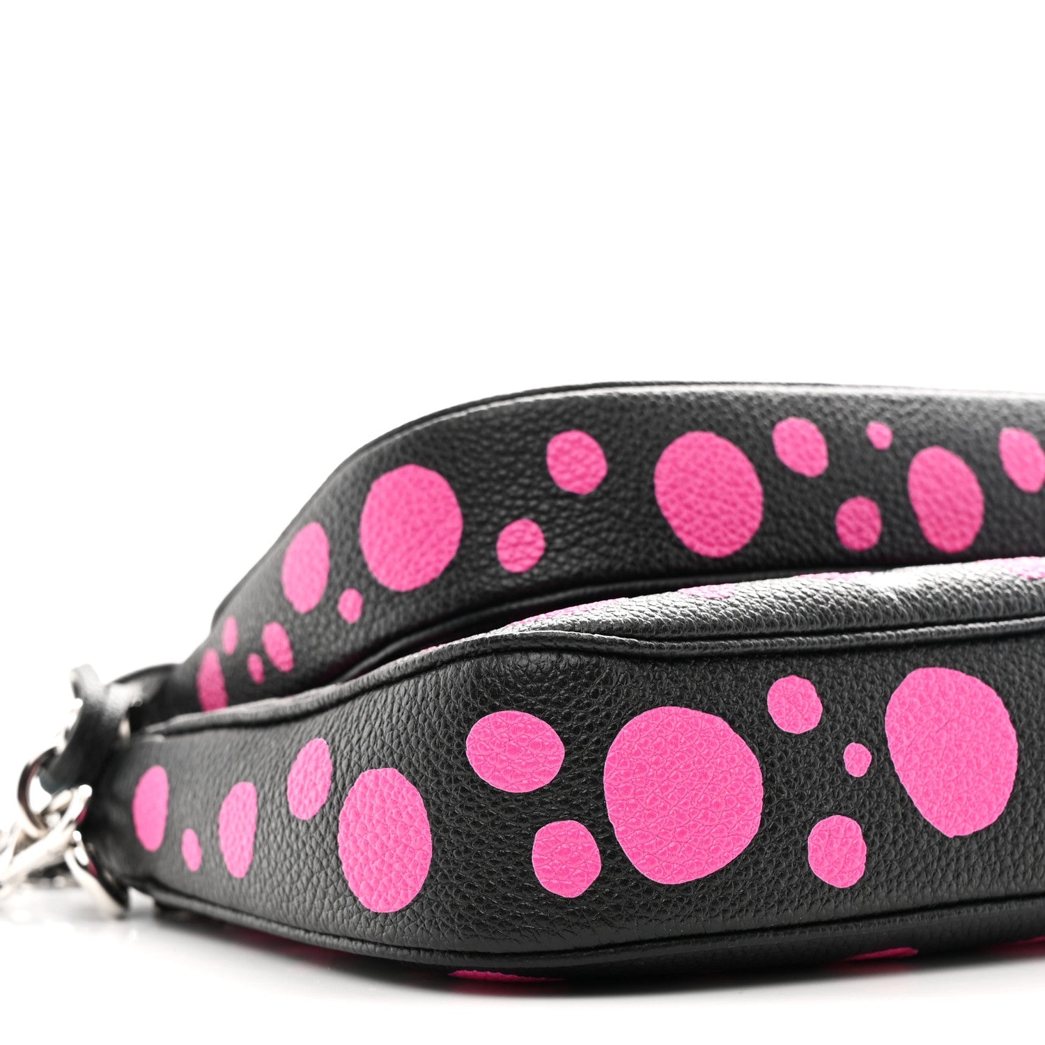 LV X YK Empreinte Multi Pochette Accessories Black Fuchsia