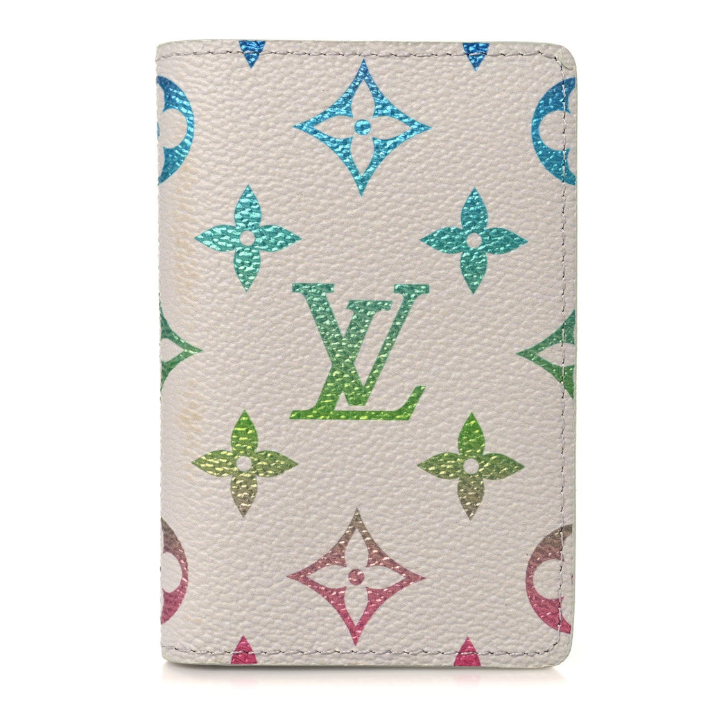 Monogram Pocket Organizer Gradient Grey