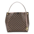 Damier Ebene Caissa Hobo Rose Ballerine