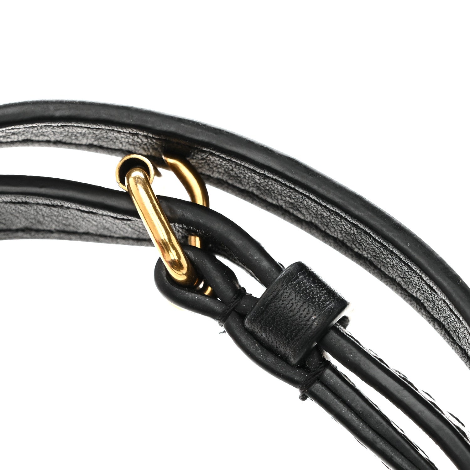 Calfskin New Wave Heart Bag Black