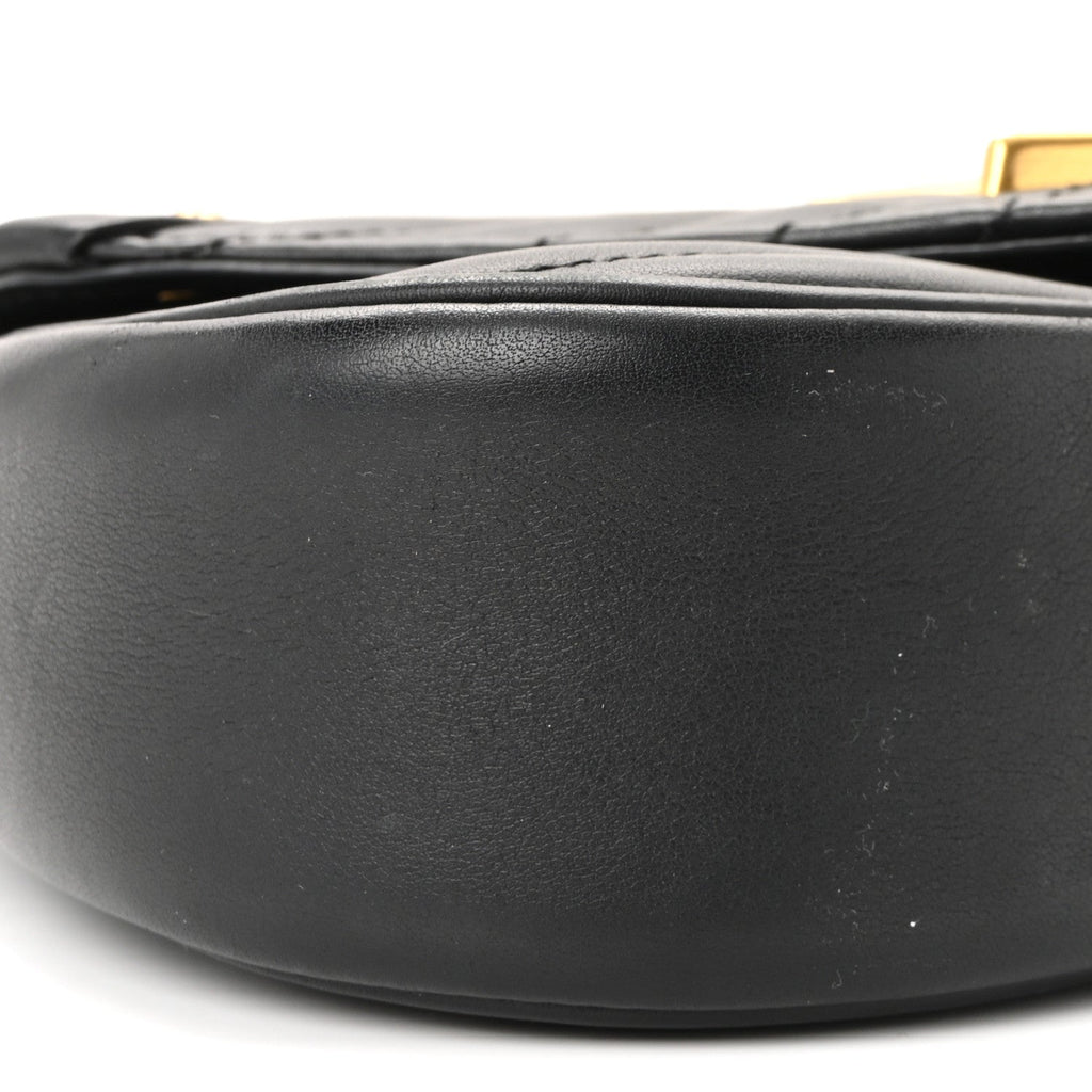 Calfskin New Wave Chain PM Black