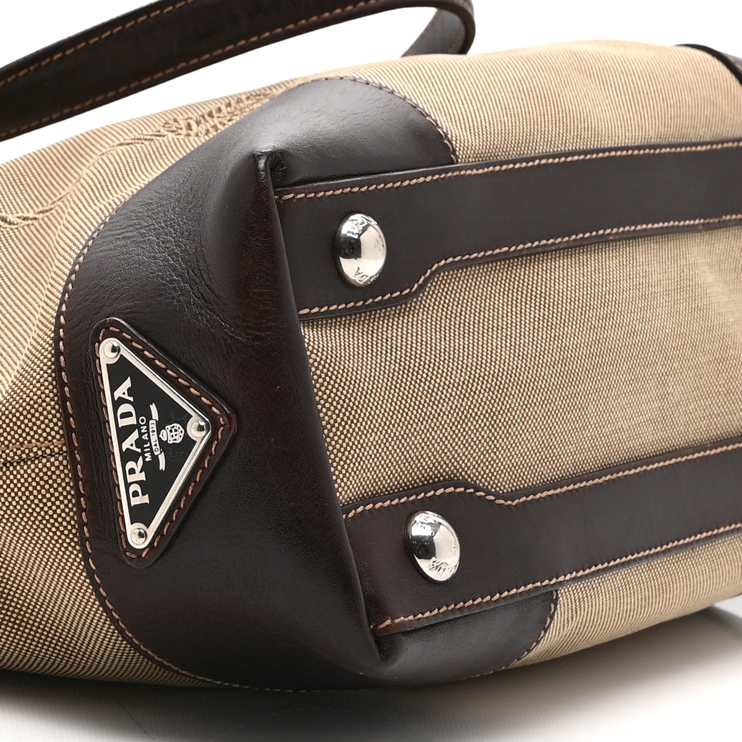 Jacquard Logo Tote Corda Moro