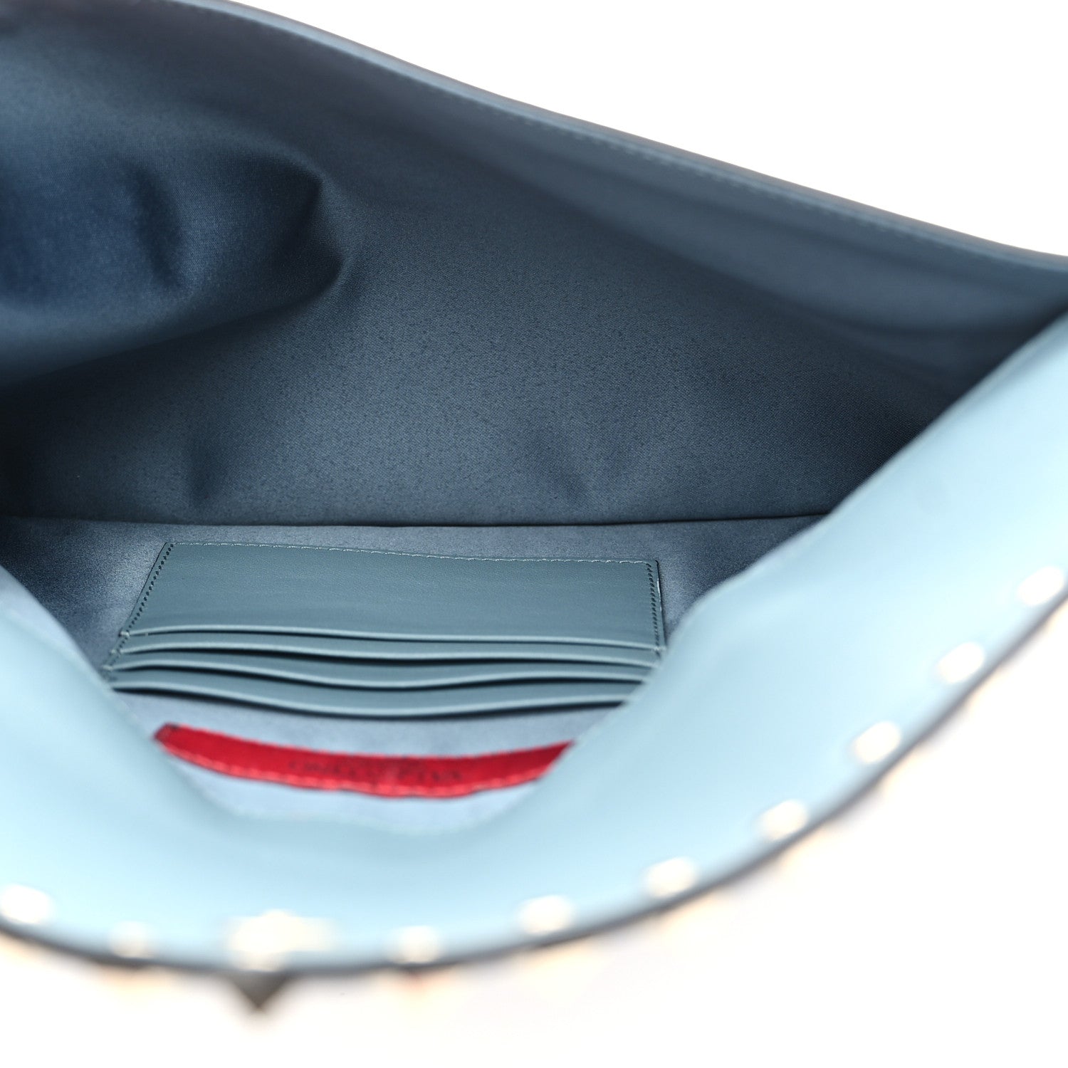 Vitello Large Rockstud Envelope Clutch Amadeus