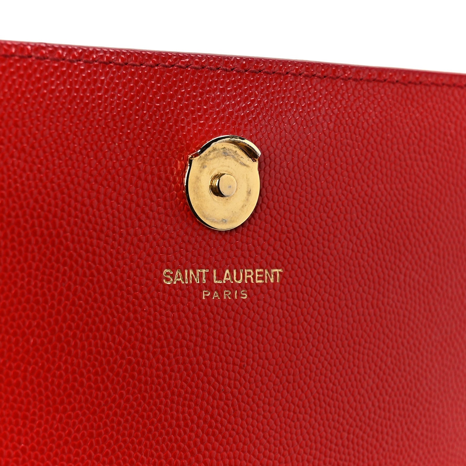 Grain De Poudre Small Monogram Kate Satchel Red
