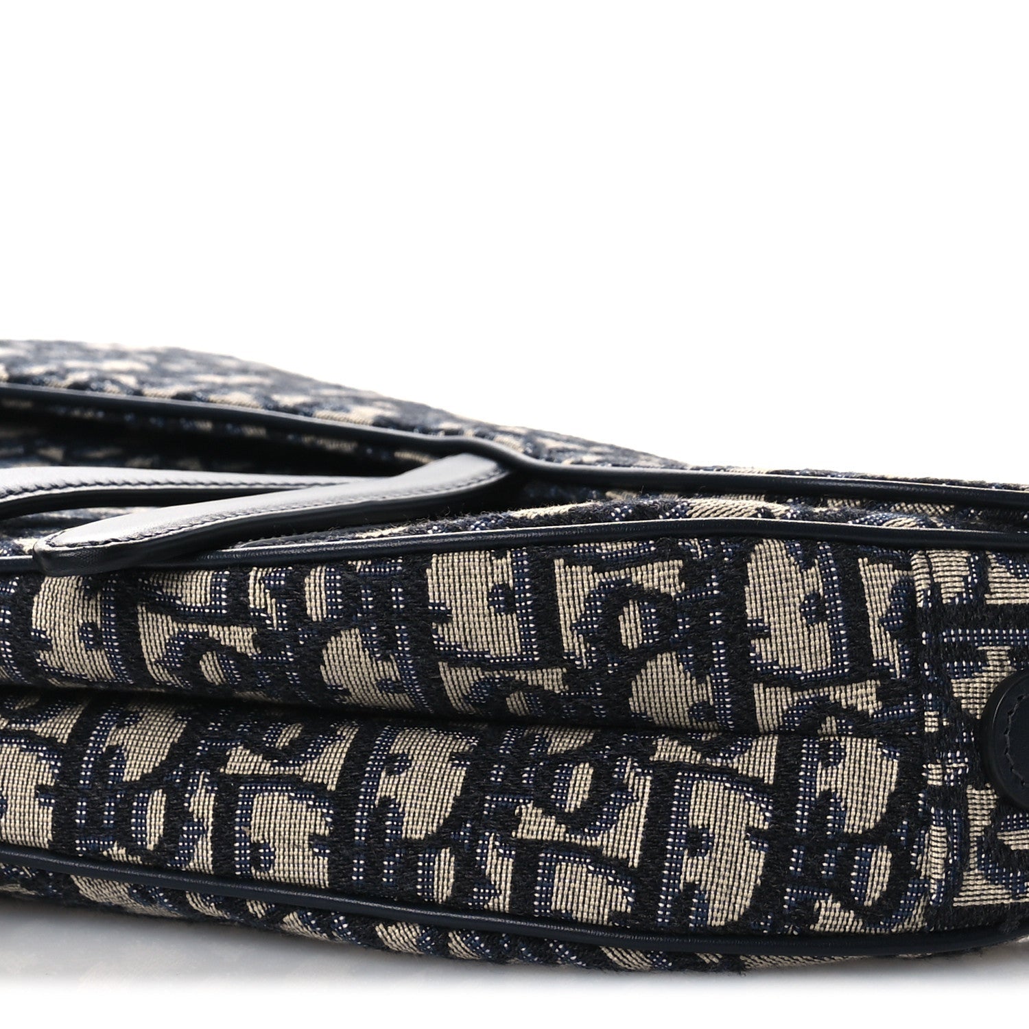 Oblique Saddle Bag Blue