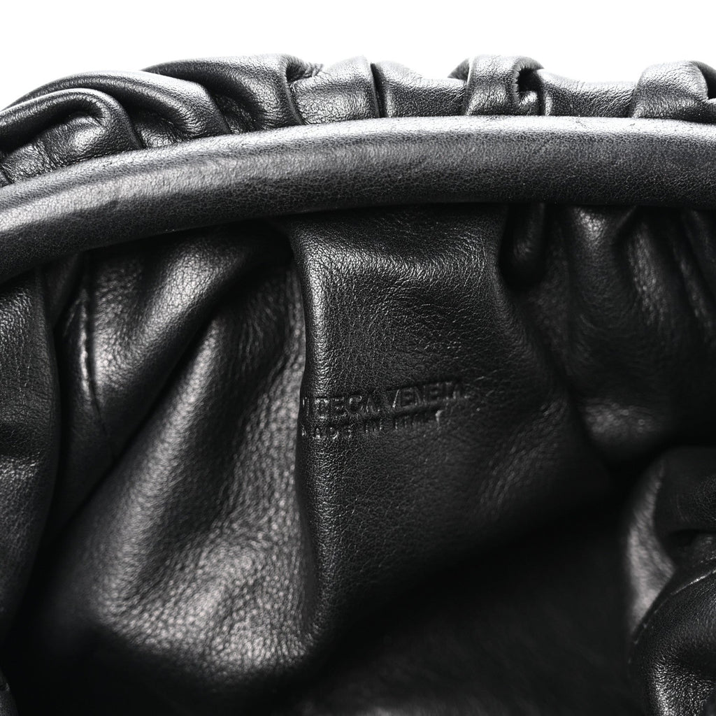 Butter Calfskin The Mini Pouch Black