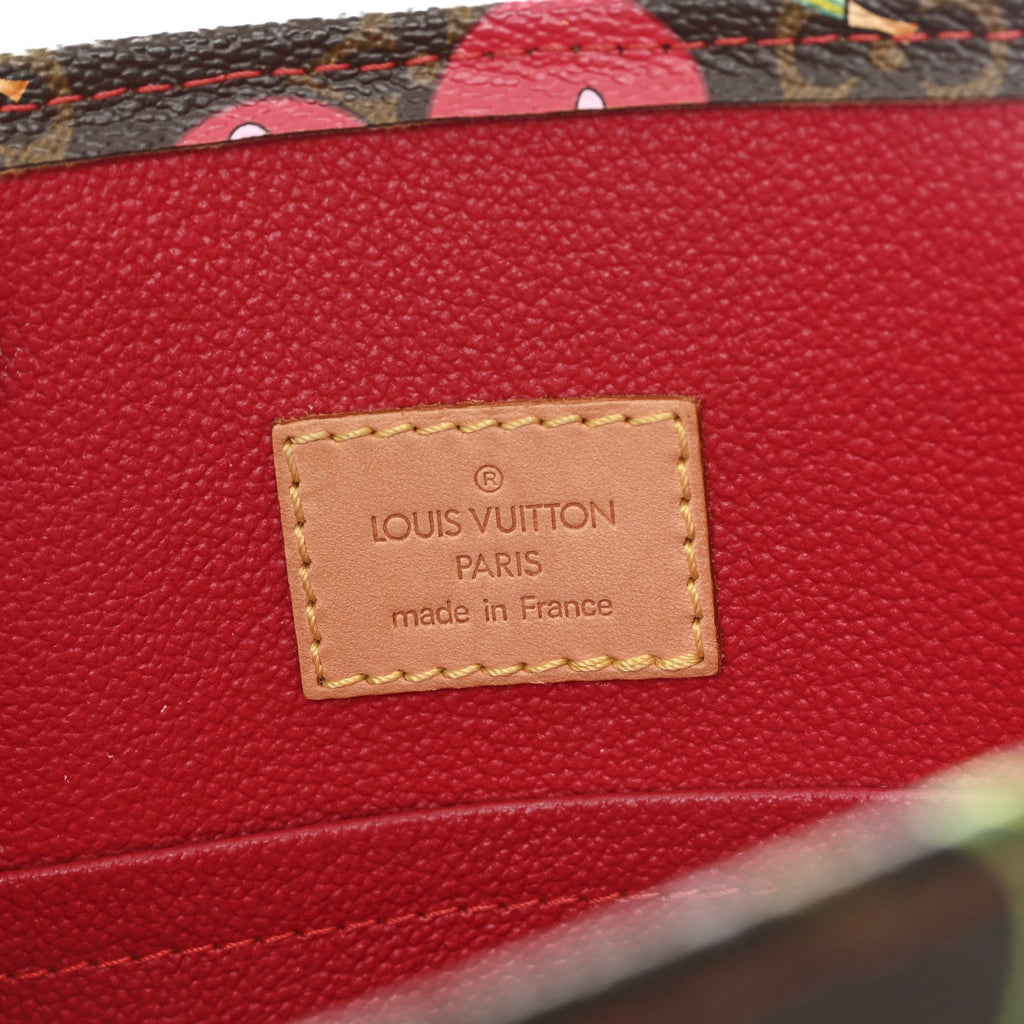 Monogram Cerises Sac Plat