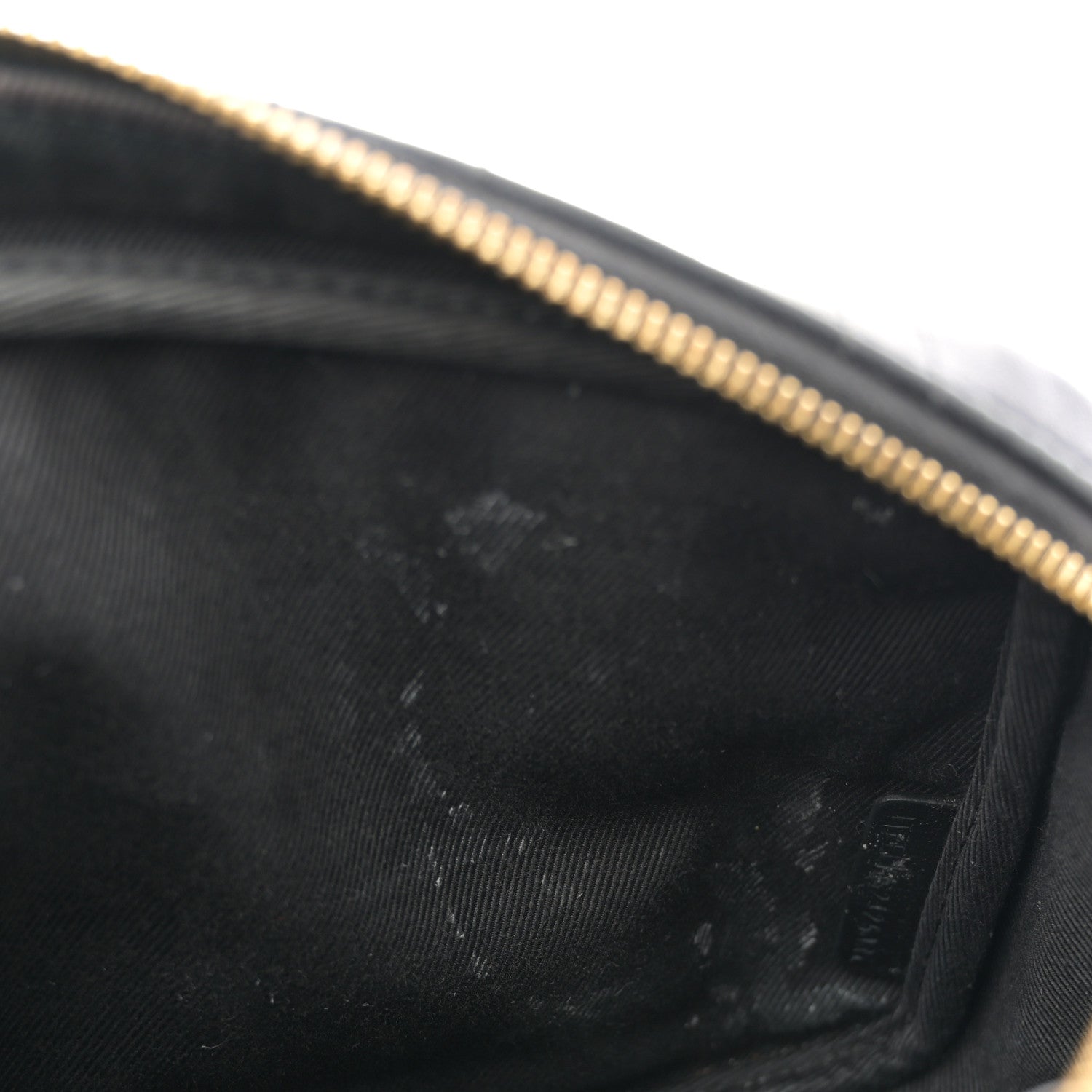 Lambskin Quilted Small Lola Camera Bag Black