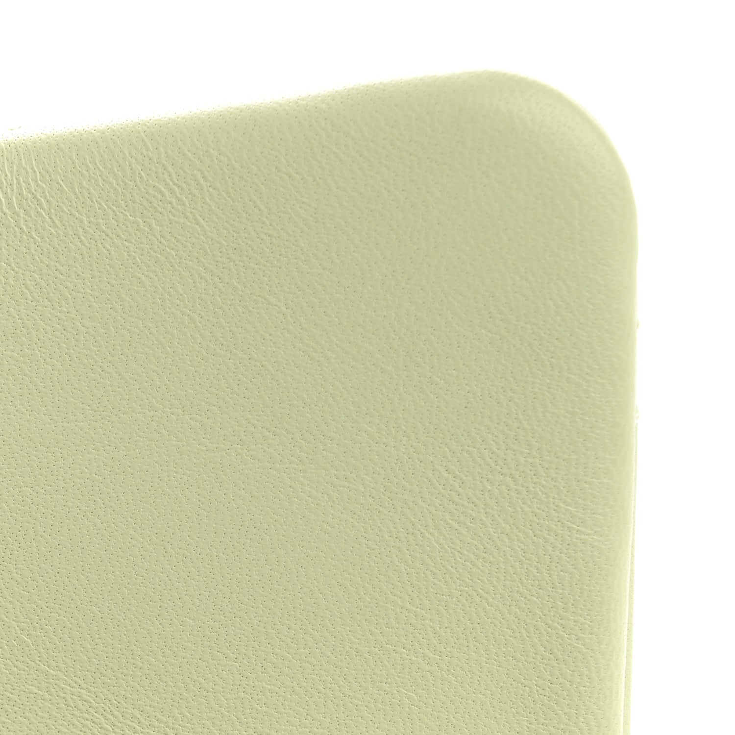 Lambskin Quilted Mini Pearl Crush Flap Light Green