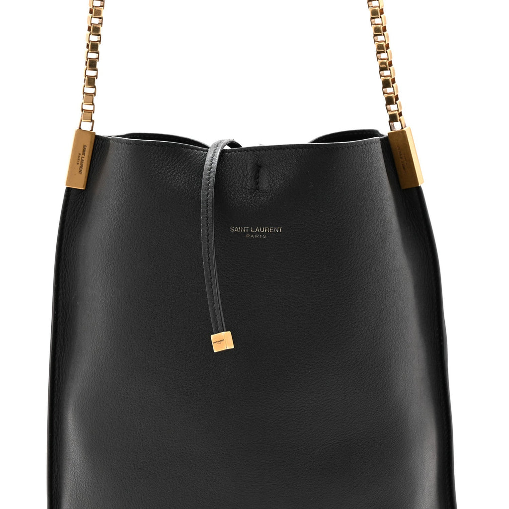 Calfskin Small Suzanne Hobo Black