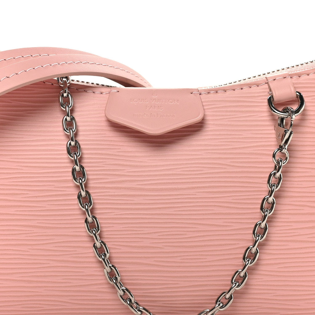 Epi Easy Pouch On Strap Rose Ballerine