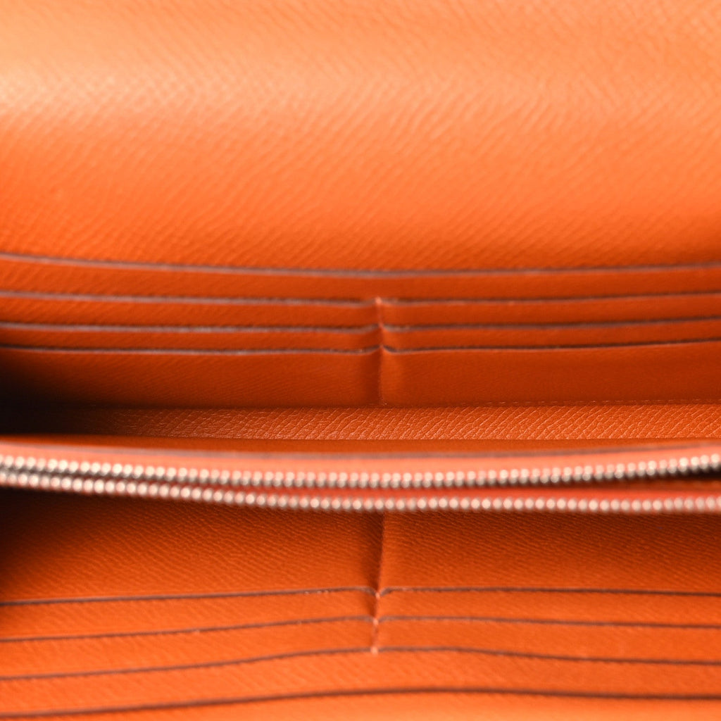 Epsom Kelly Longue Wallet Orange