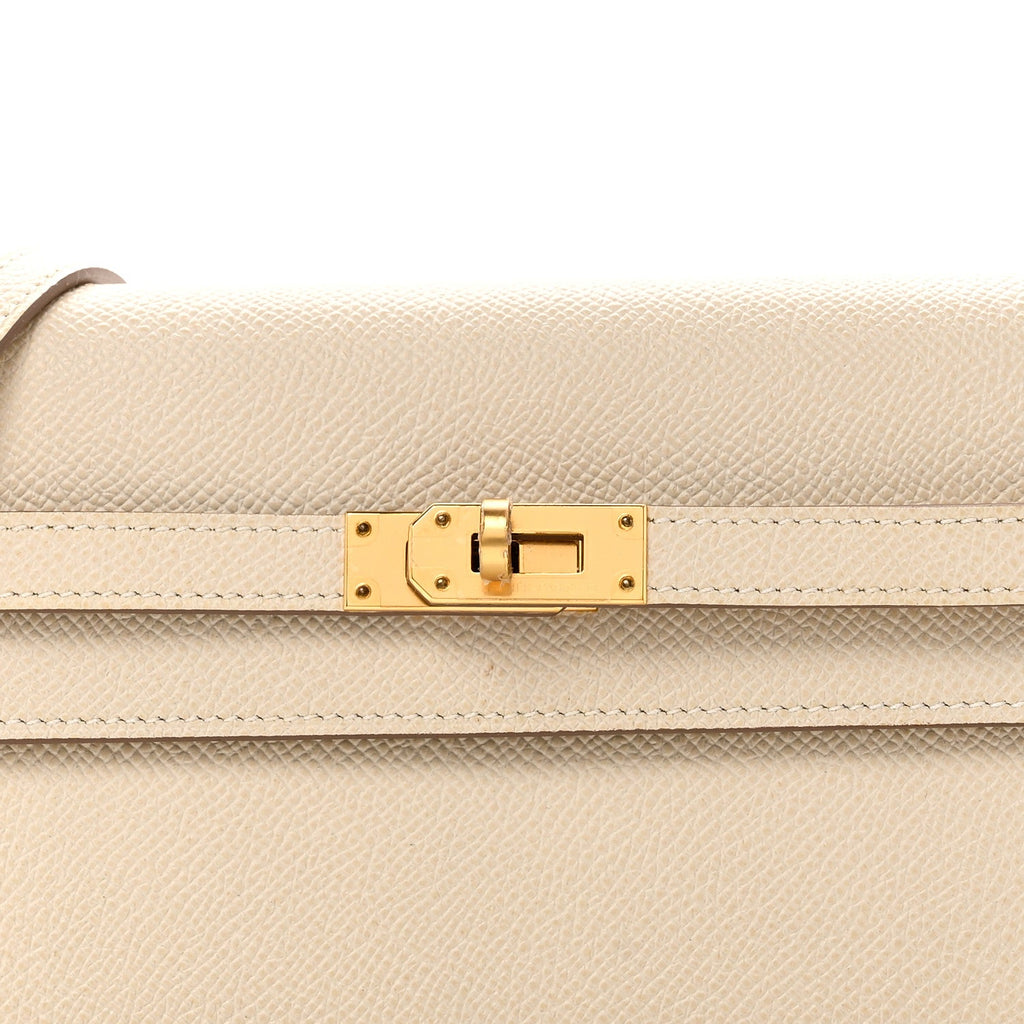 Epsom Kelly Wallet To Go Craie