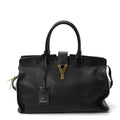 Calfskin Medium Classic Y Cabas Black