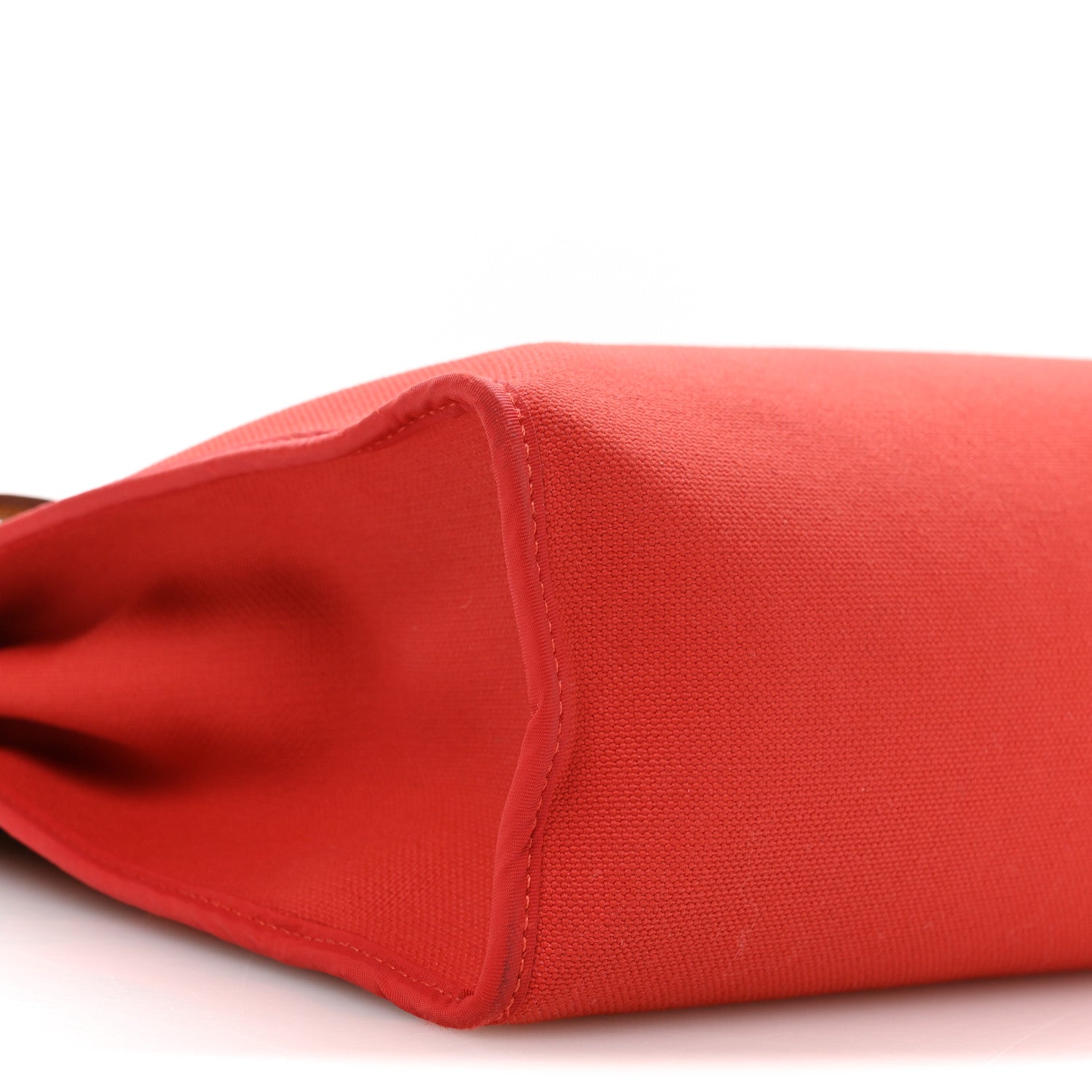Vache Hunter Toile Herbag Zip 31 PM Rouge Tomate Natural