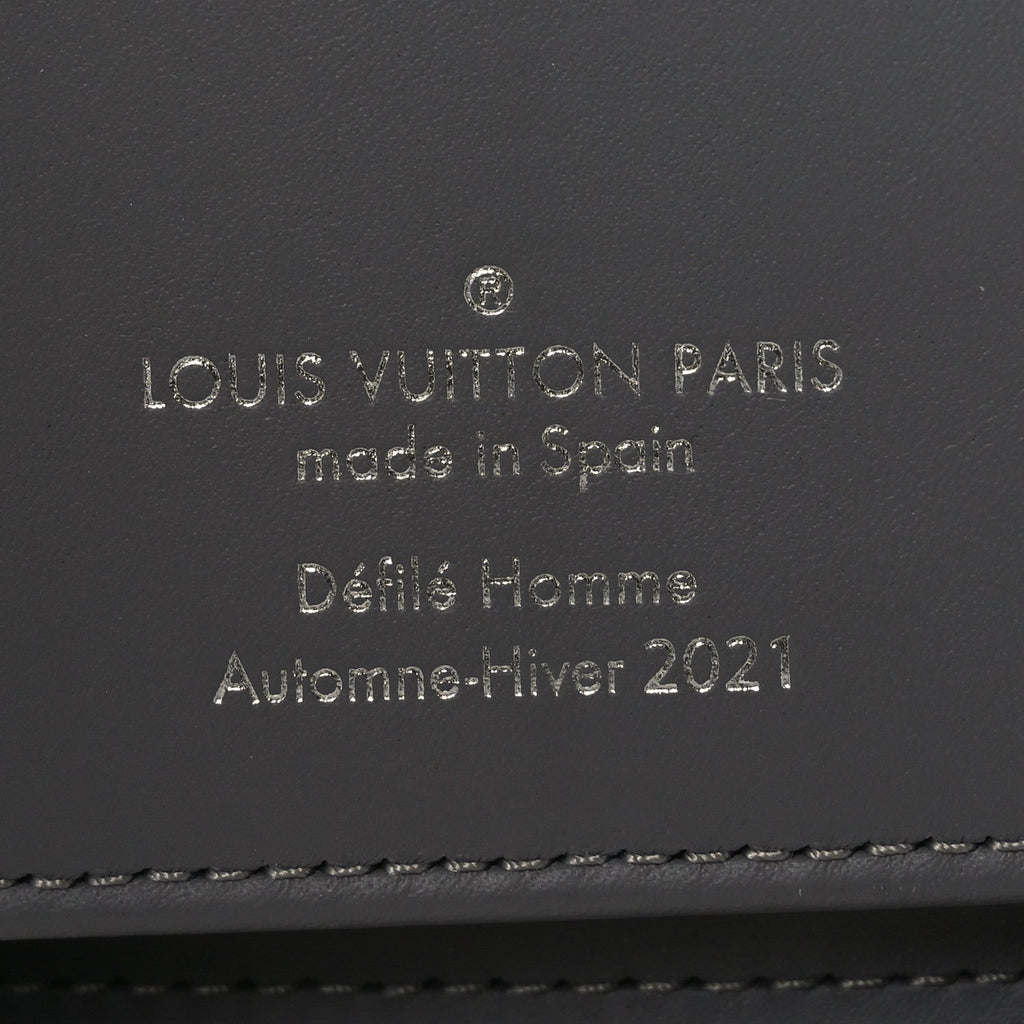 Monogram Mirror Zippy Wallet Silver