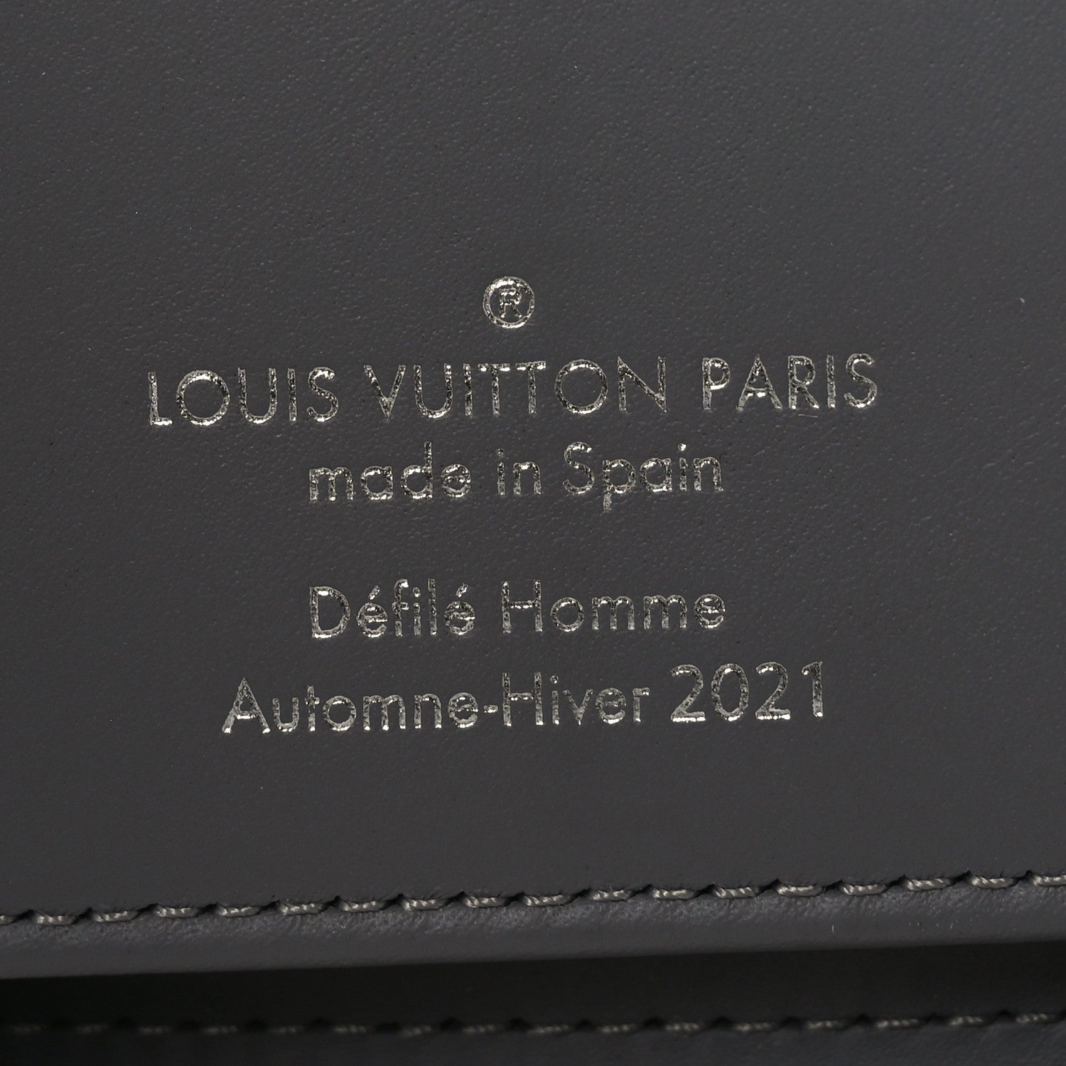 Monogram Mirror Zippy Wallet Silver