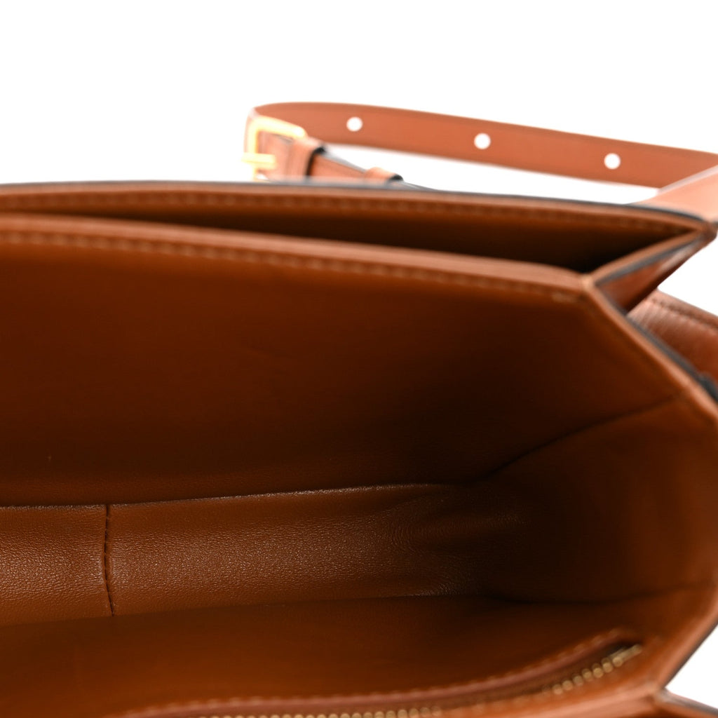Textile Natural Calfskin Teen Triomphe White Tan