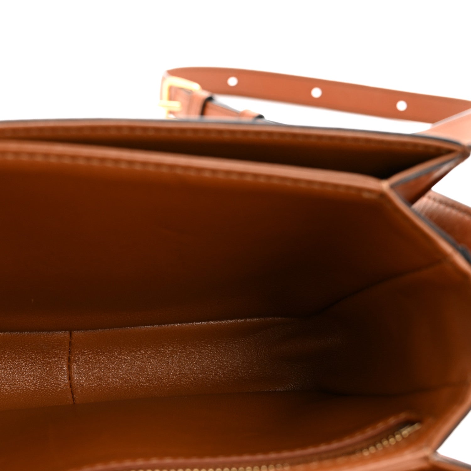 Textile Natural Calfskin Teen Triomphe White Tan