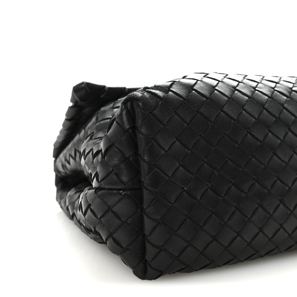Nappa Intrecciato Large Olimpia Bag Black